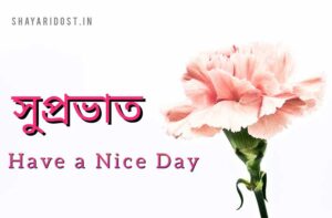 Suprovat Good Morning Quotes in Bengali