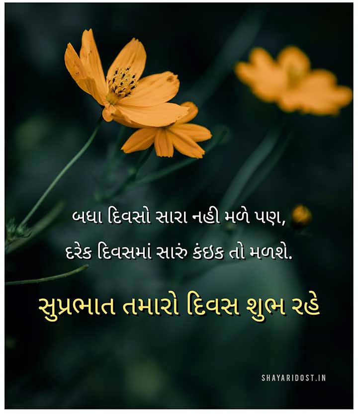 Gujarati Good Morning Msg for Wishes