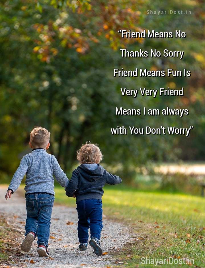Friendship Shayari in English, Best Dosti Shayari English mein