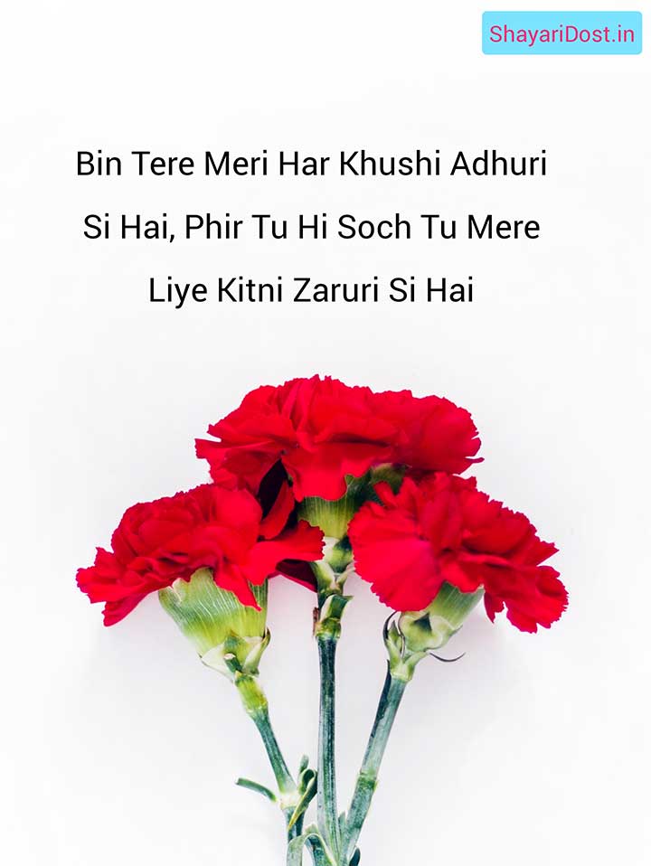 English Shayari Lines for Girlfriend, Love Shayari for GF English Mein