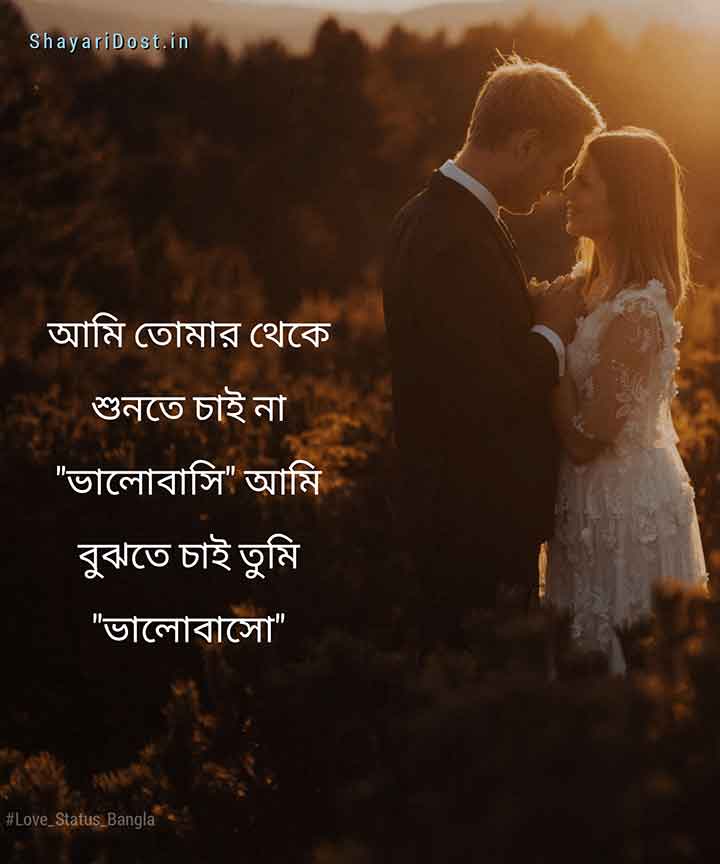 Bengali WhatsApp Status for Lover