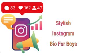 Instagram Bio for Boys