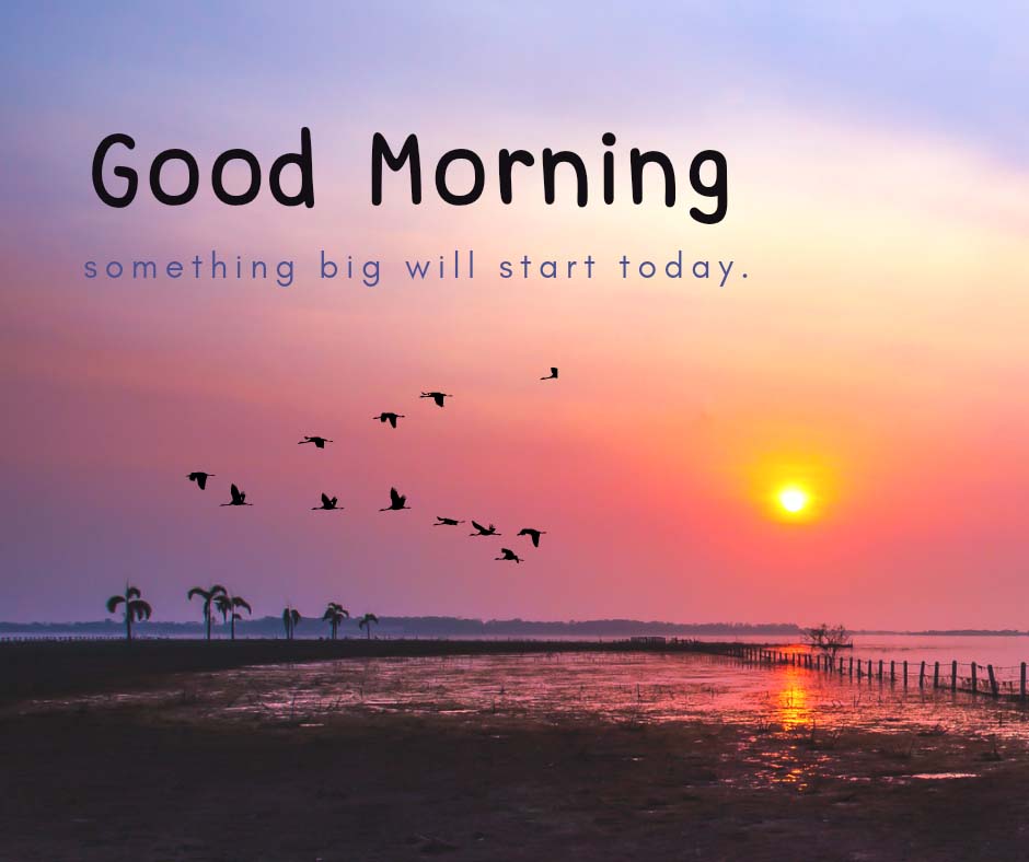 Good Morning Image on Nature