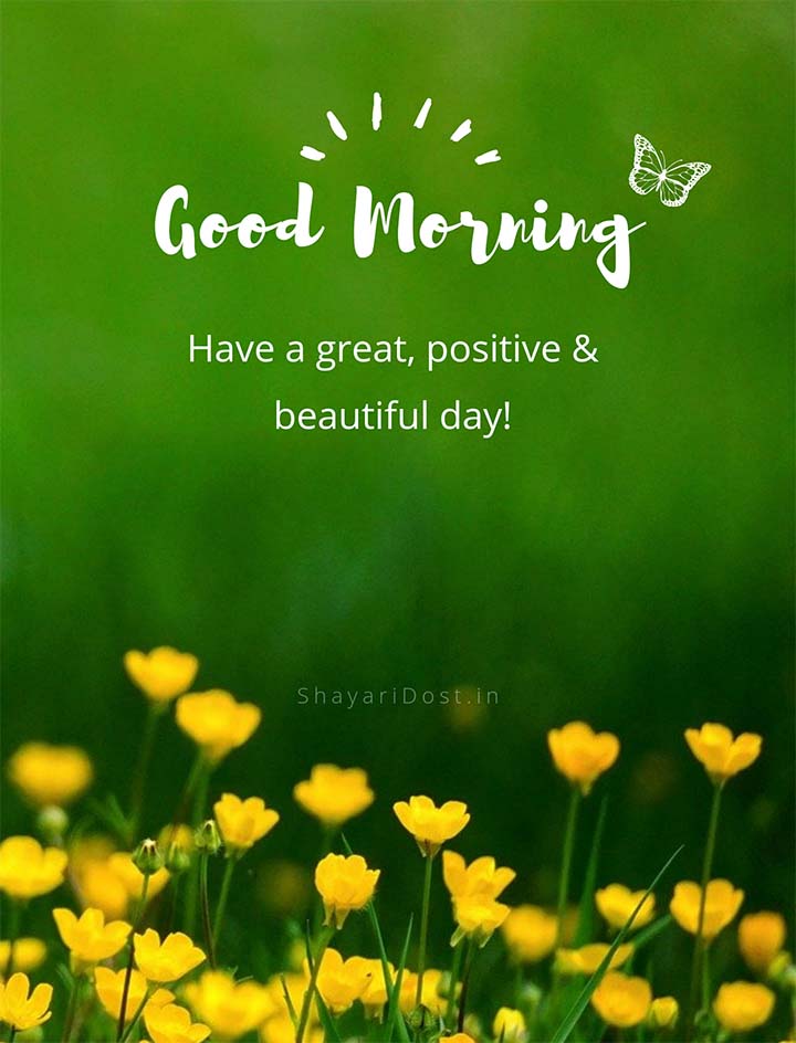 Good Morning Images Yellow Flowers