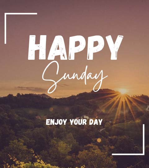 Happy Sunday Good Morning Image