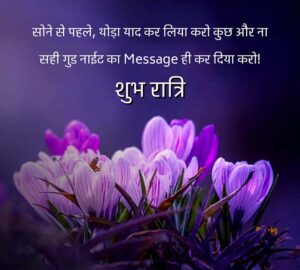Good Night Message Hindi