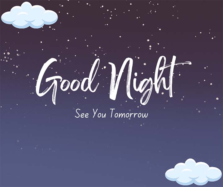 Simple Good Night Photos 