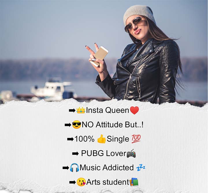 Attitude Instagram Bio for Girls