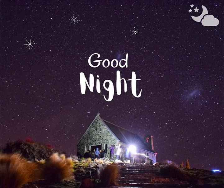 Good Night Picture in Nature