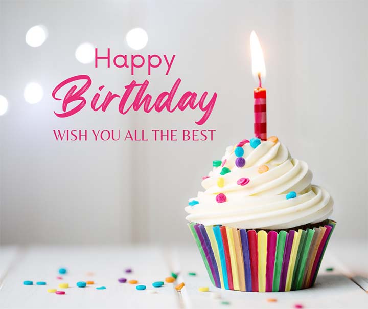 Happy Birthday Photo With Cake