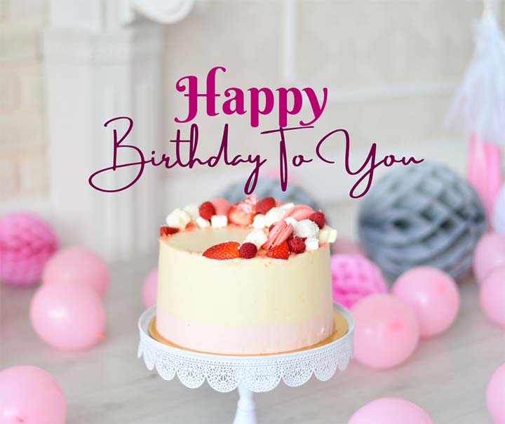 Birthday Picture With Cake