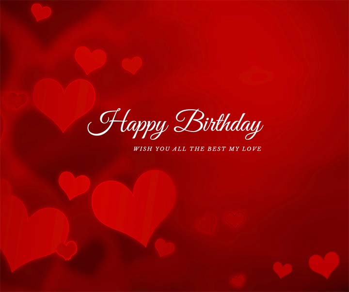 Happy Birthday Wishes Love Pictures