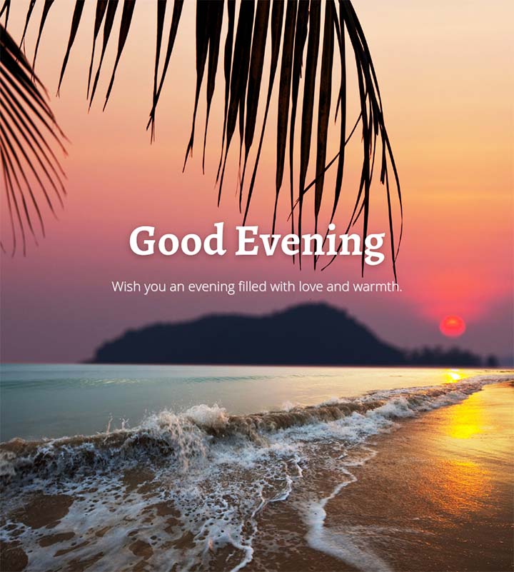 Beautiful Good Evening Images For Whatsapp Status