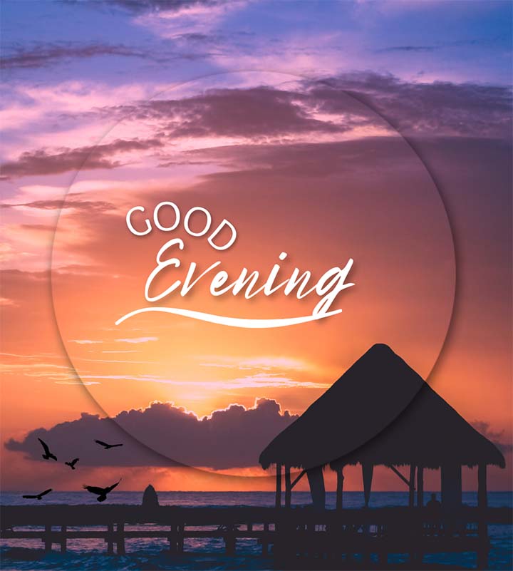  Good Evening Pic Sunset Evening 