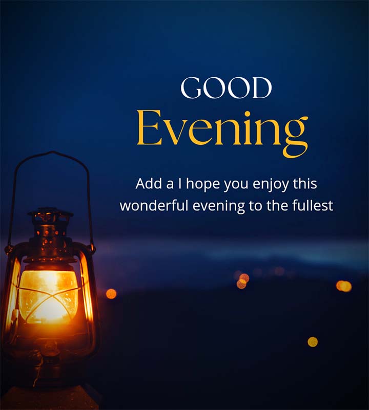 Good Evening Images For Status