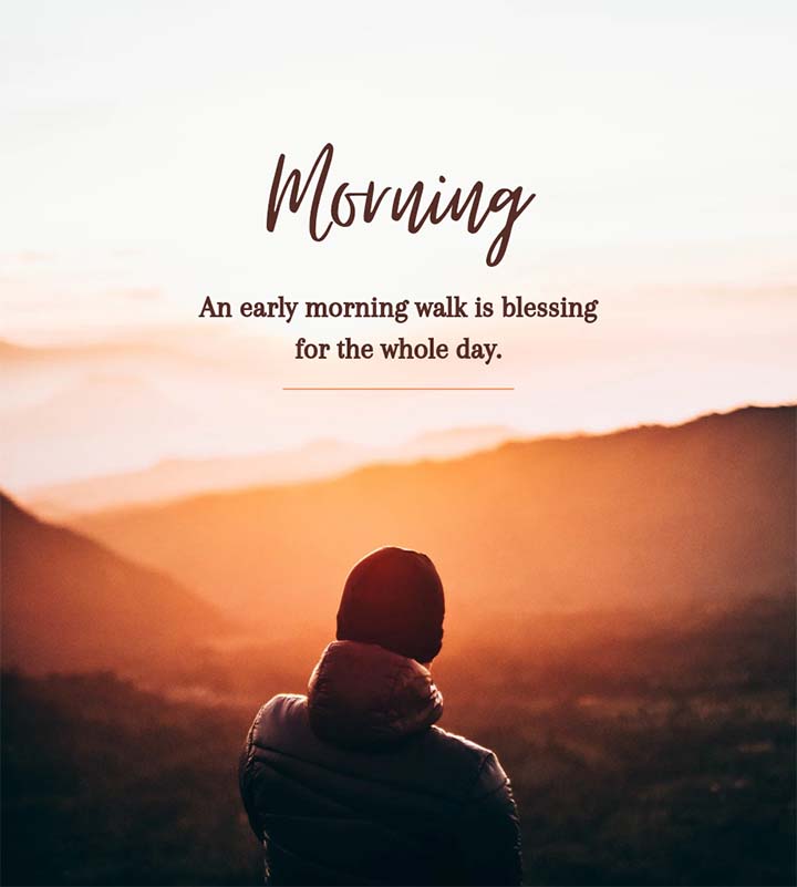 Good Morning Quotes in English