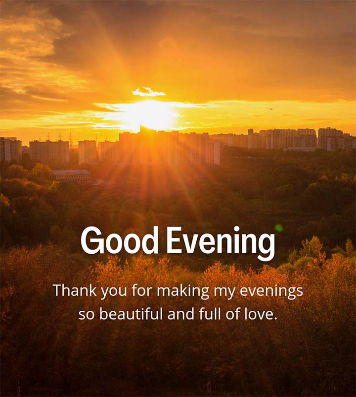 Sunset Good Evening Photo