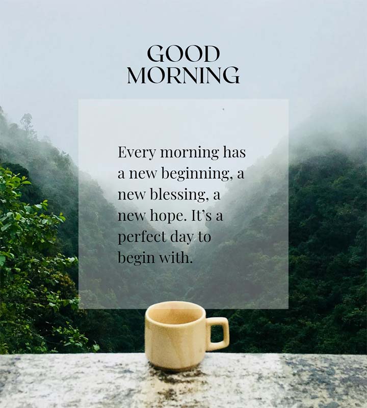 Good Morning Quotes in English