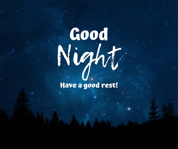 Good Night Wishes Photo