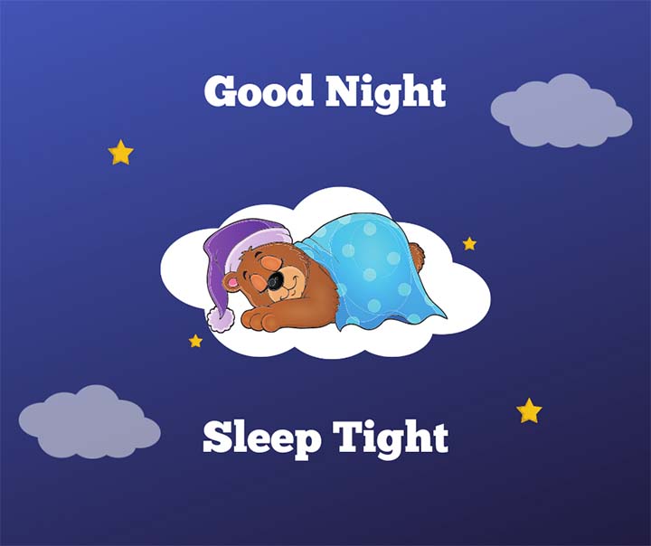 Good Night Pictures Sleeping