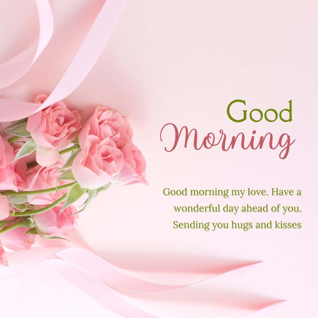 Good Morning Romantic Images With Roses For Love