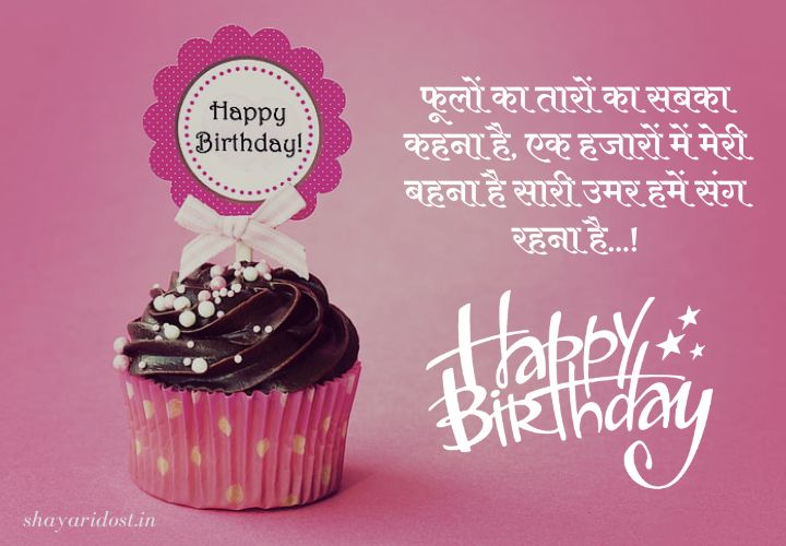 happy birthday wishes in hindi
