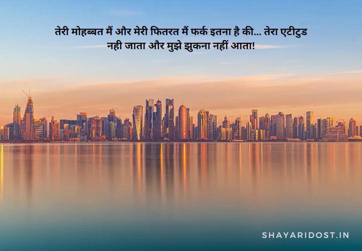 Attitude Status In Hindi